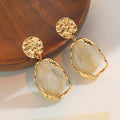 RESIN DROP EARRING