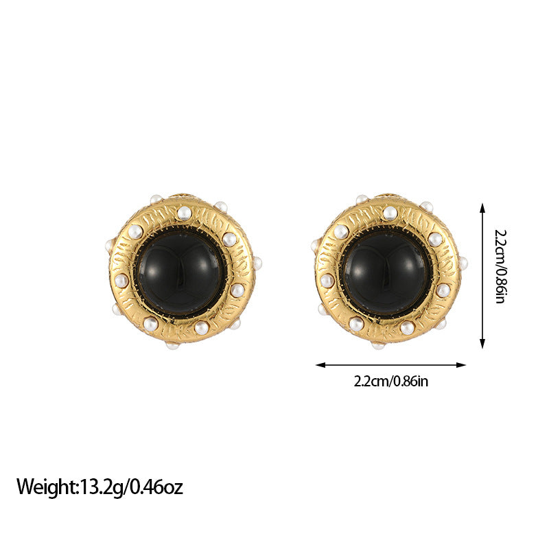 RETRO EAR STUDS
