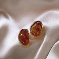 RESIN DROP EARRING