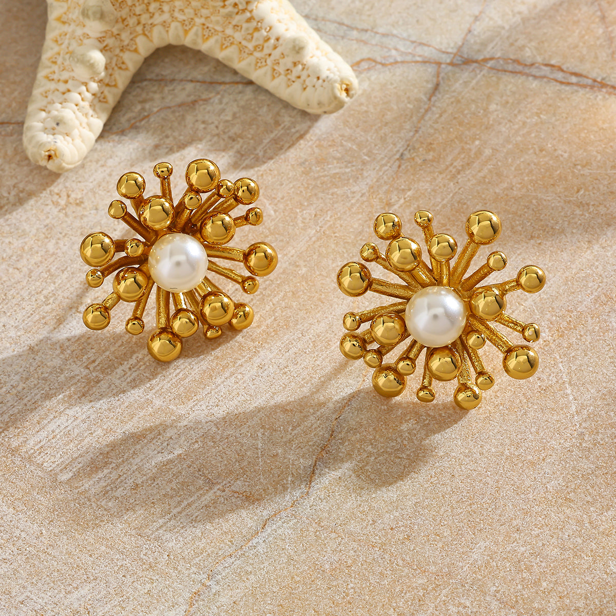 GOLD PLATED EARRINGS