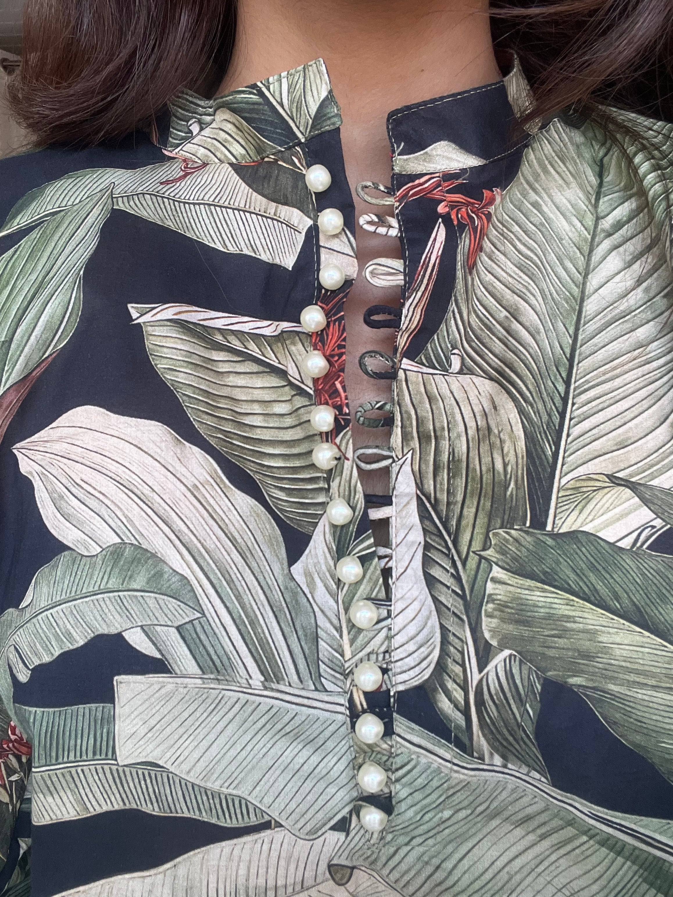 Tropical Pearl Cotton Top