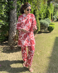 Red Rose Cotton Co-ordset