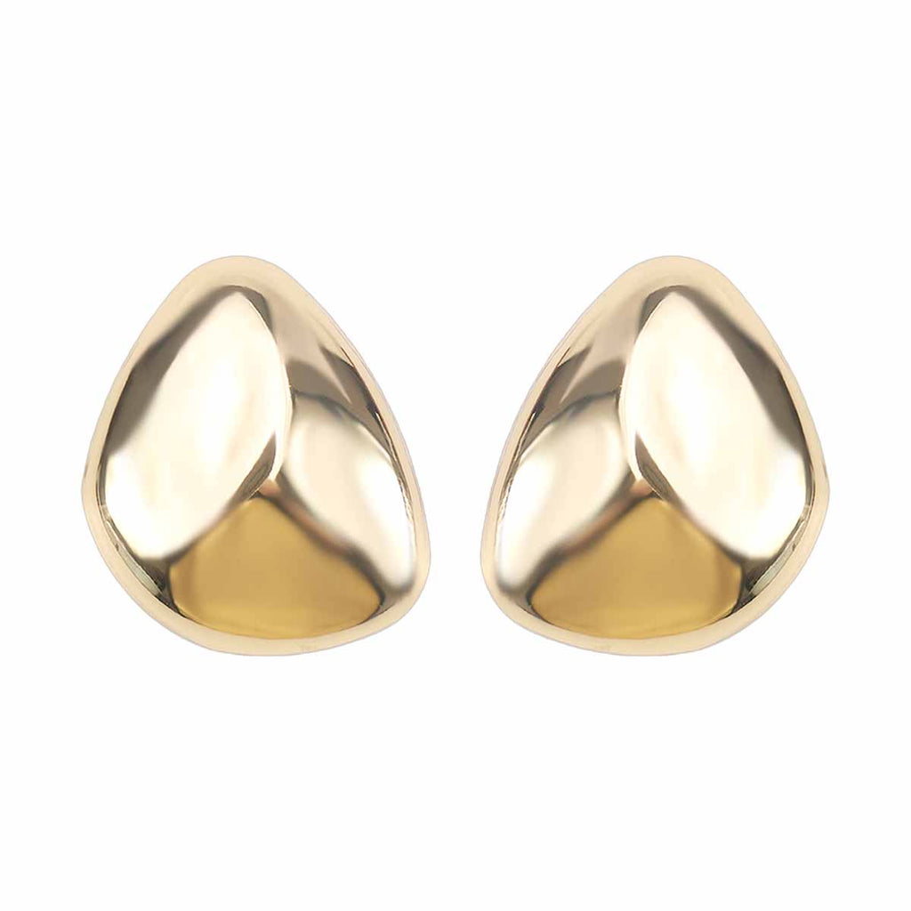 Geometric Oval Earings