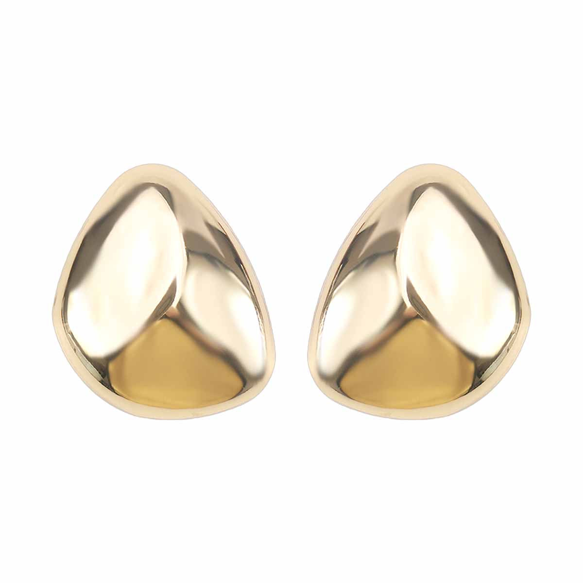 Geometric Oval Earings