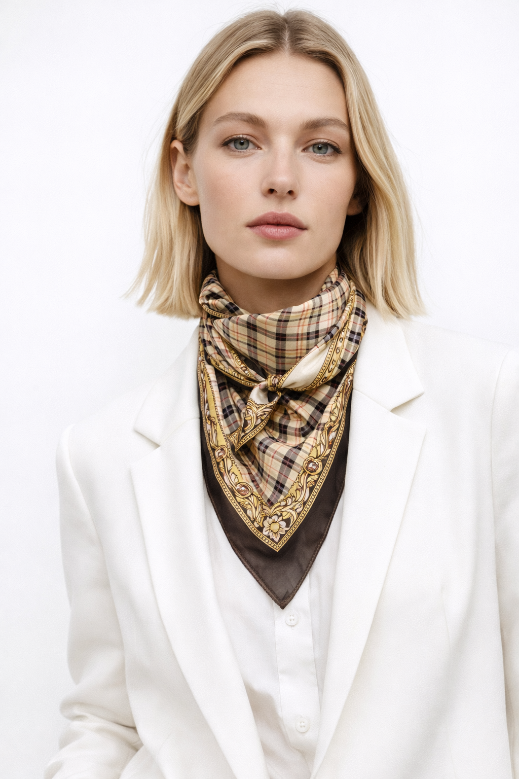 Luxury Satin Unisex Scarf