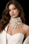 FLORAL NECKLACE SCARFS