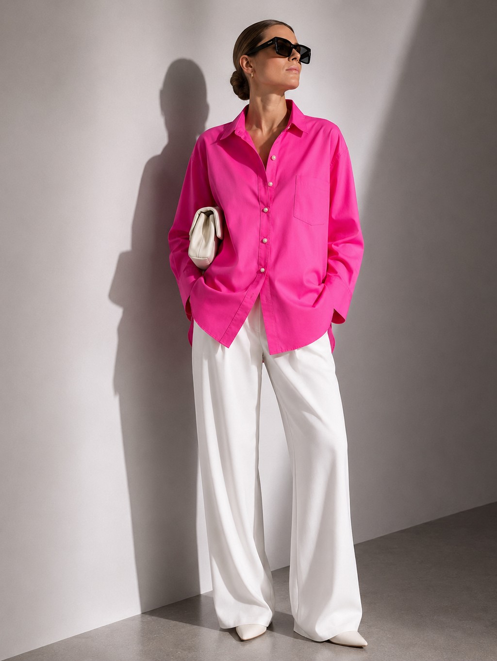 Barbie Pink Poplin Shirt
