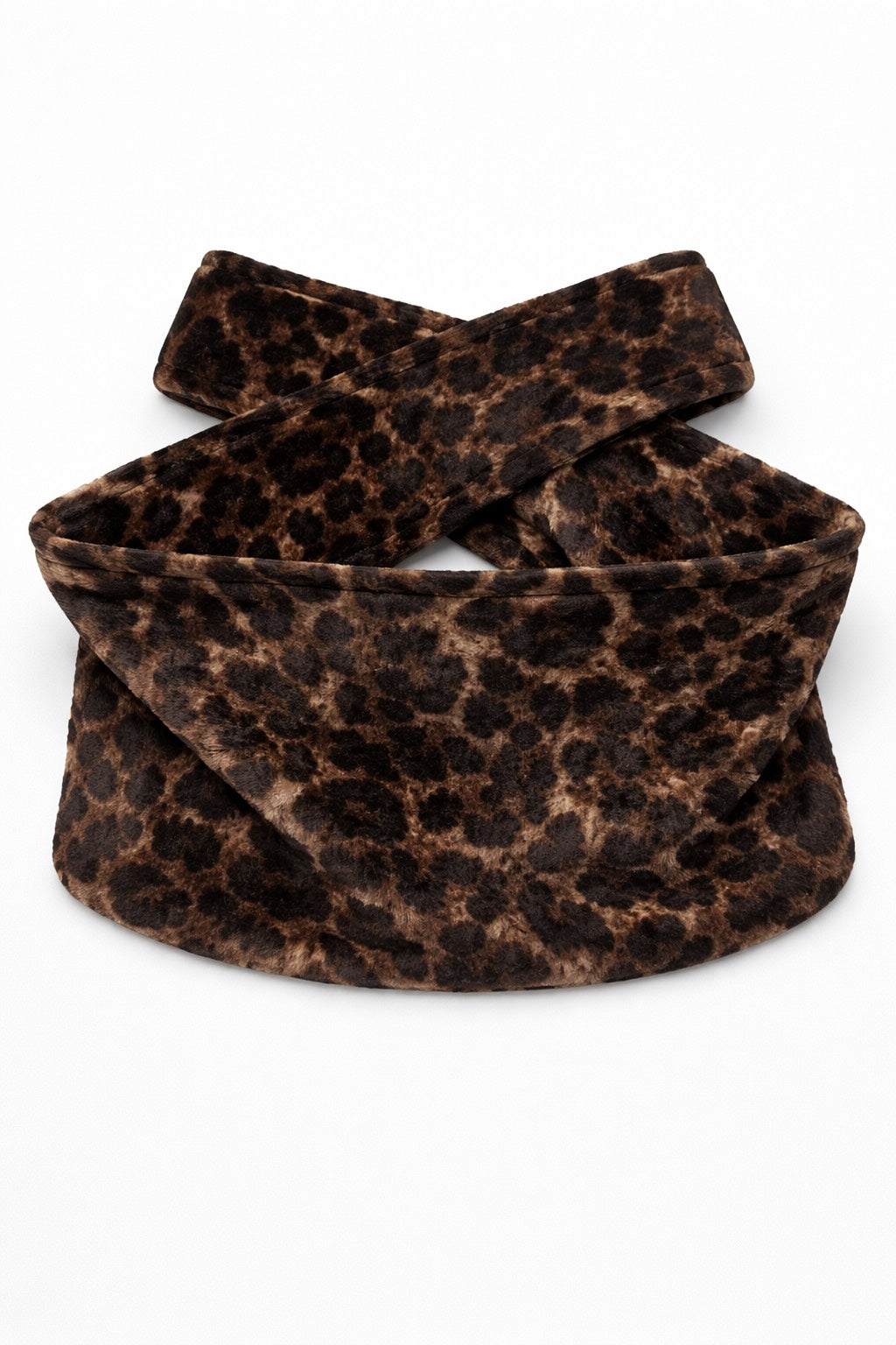 LEOPARD PRINT MUFFLER                                                     20% off