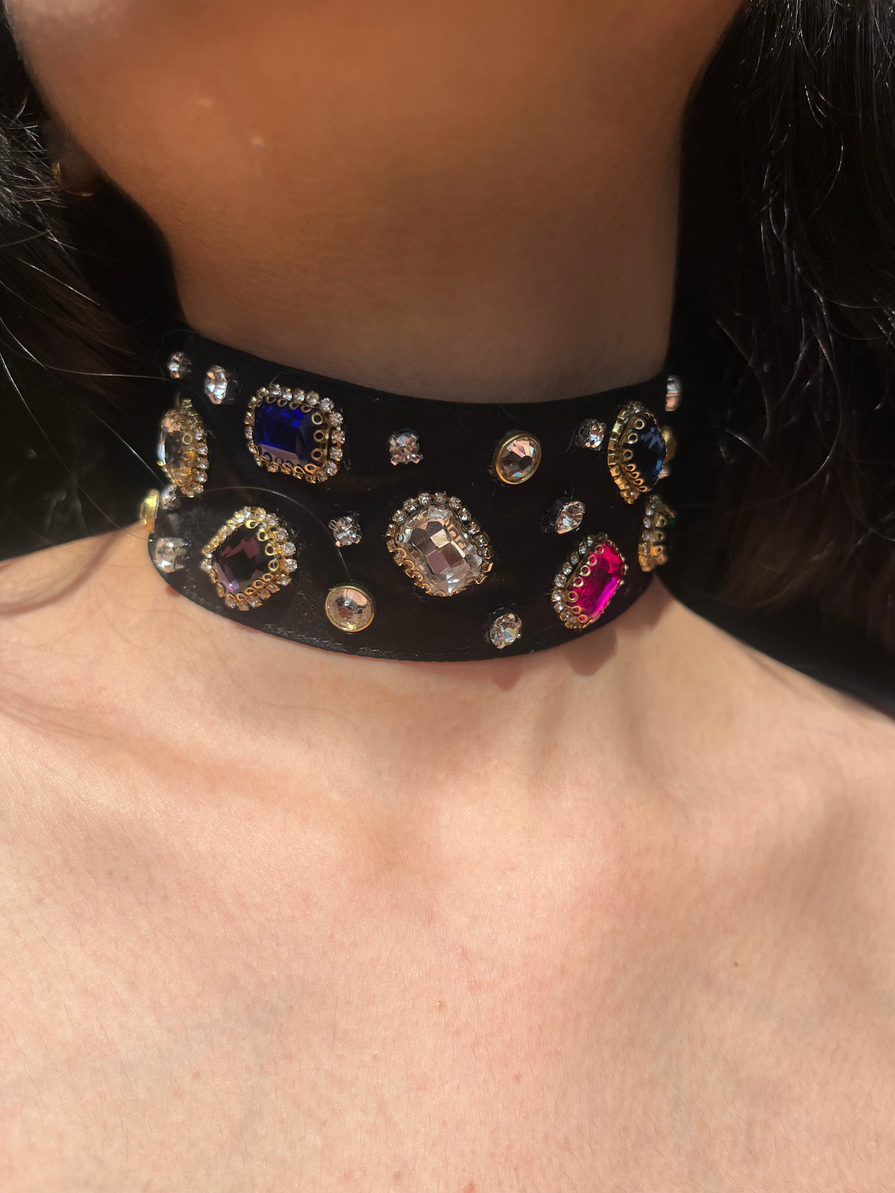 Majestic Multi-Gem Choker