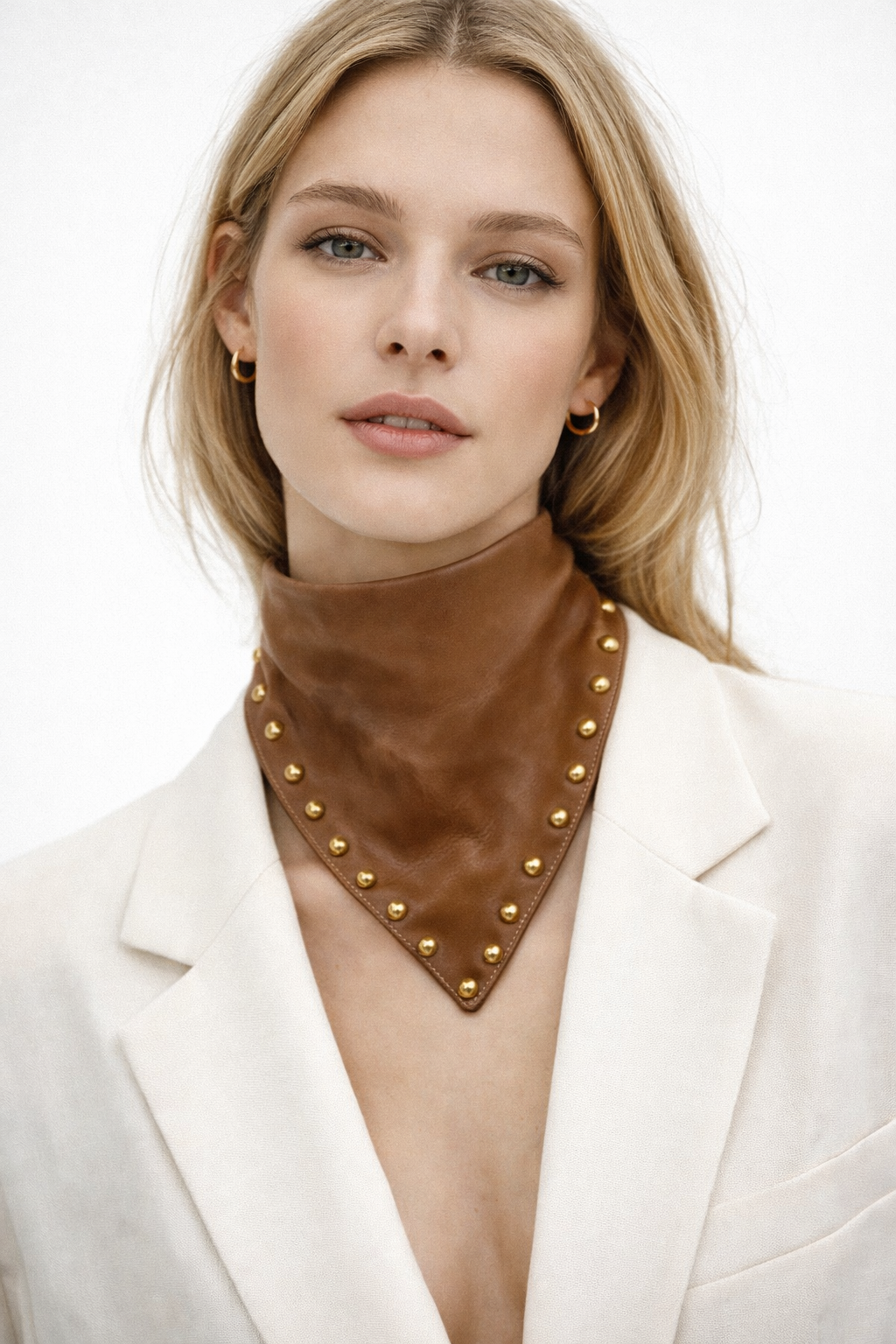 Summers Studded Mini Scarf