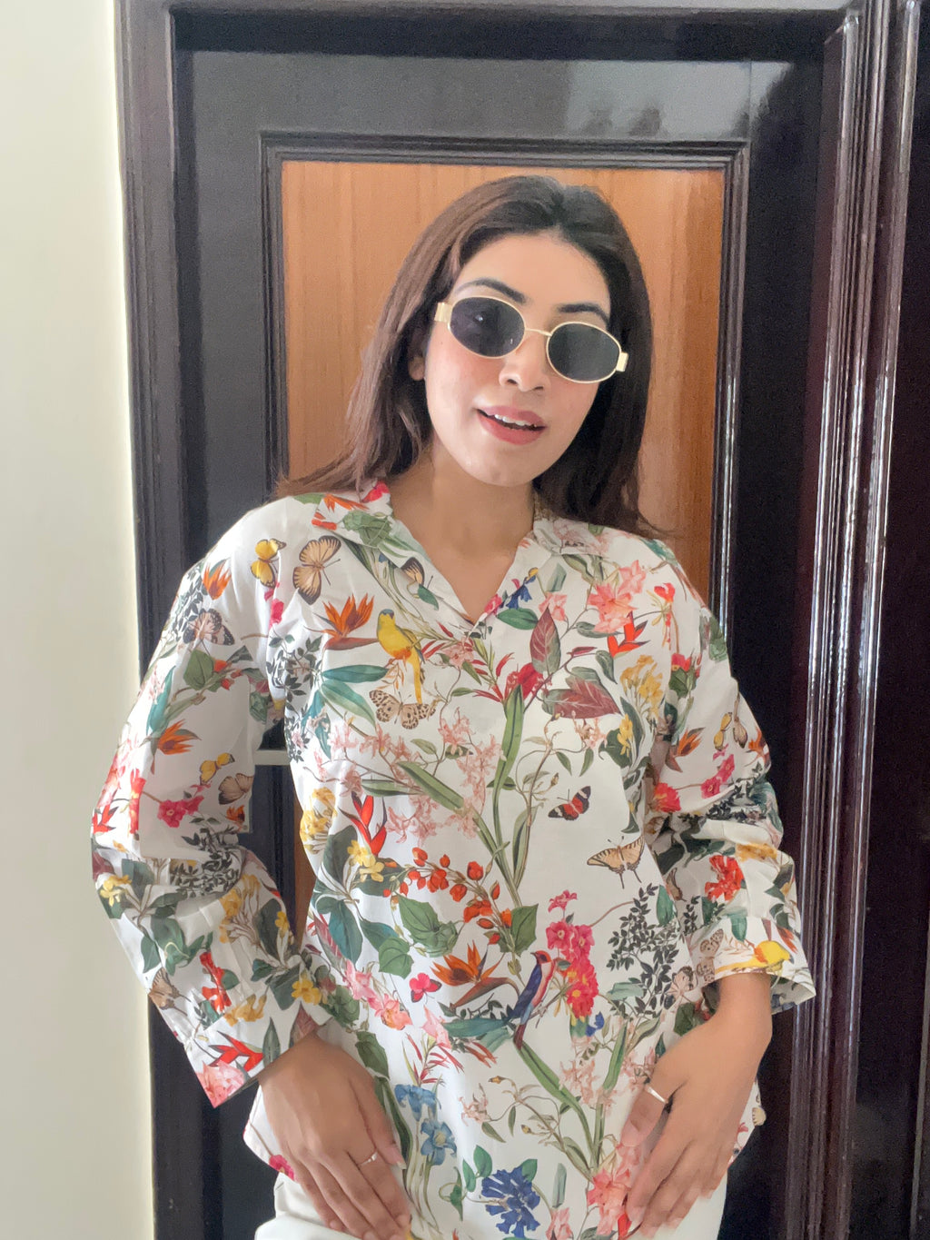 Bloom Muse Cotton Shirt