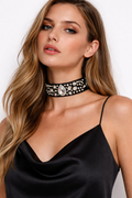 Embellished Statement Choker