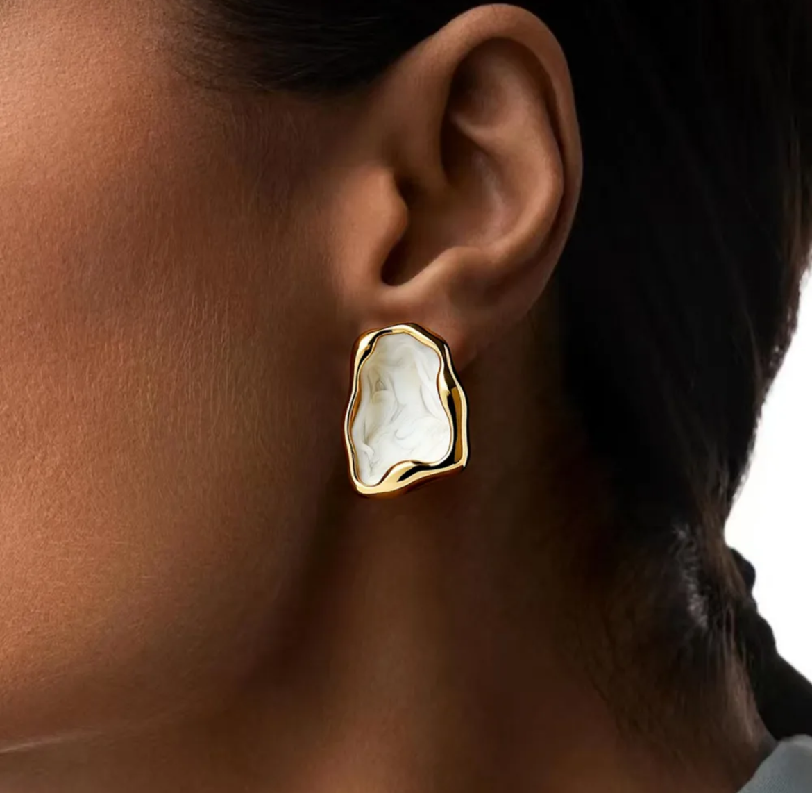 STAINLESS STEEL EAR STUDS