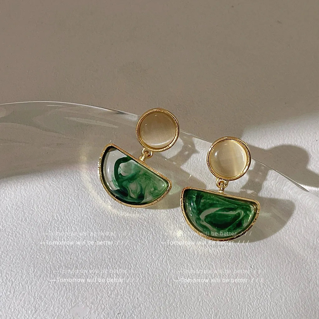 Retro semicircle round alloy