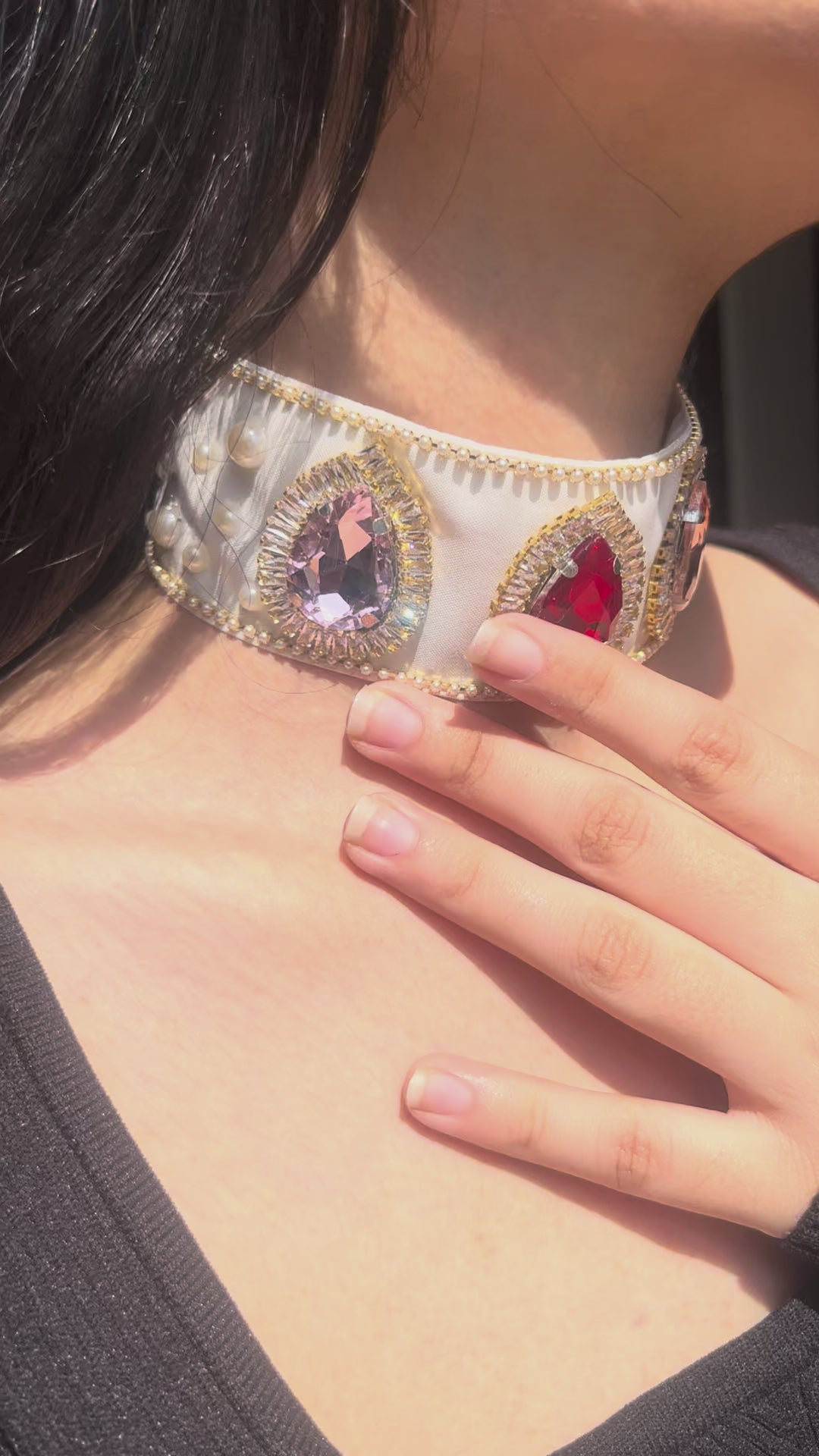 Ruby choker
