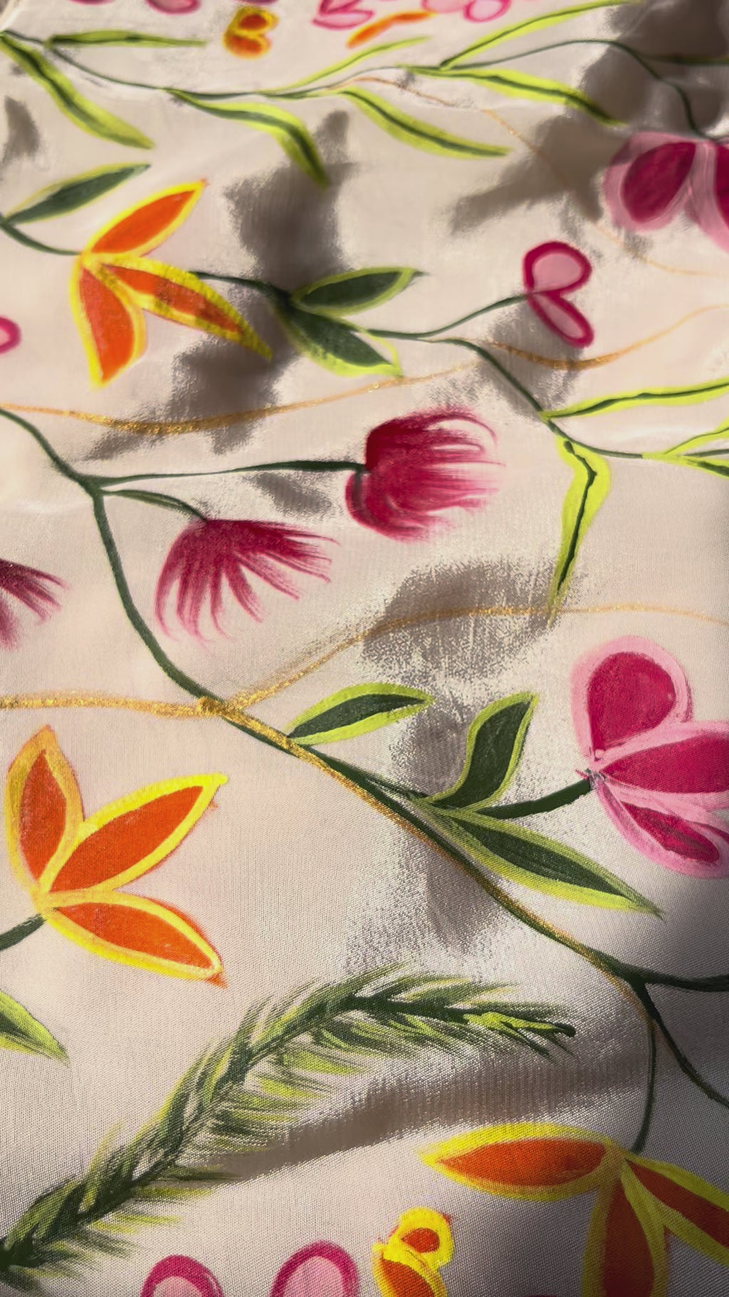 FLORAL NECKLACE SCARFS