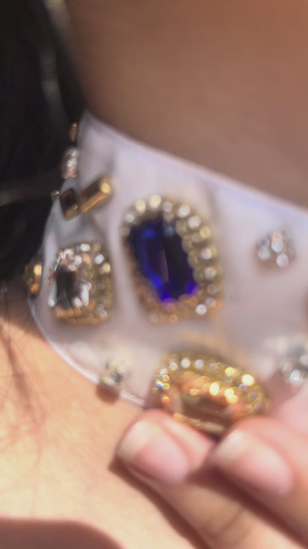 Majestic Multi-Gem Choker
