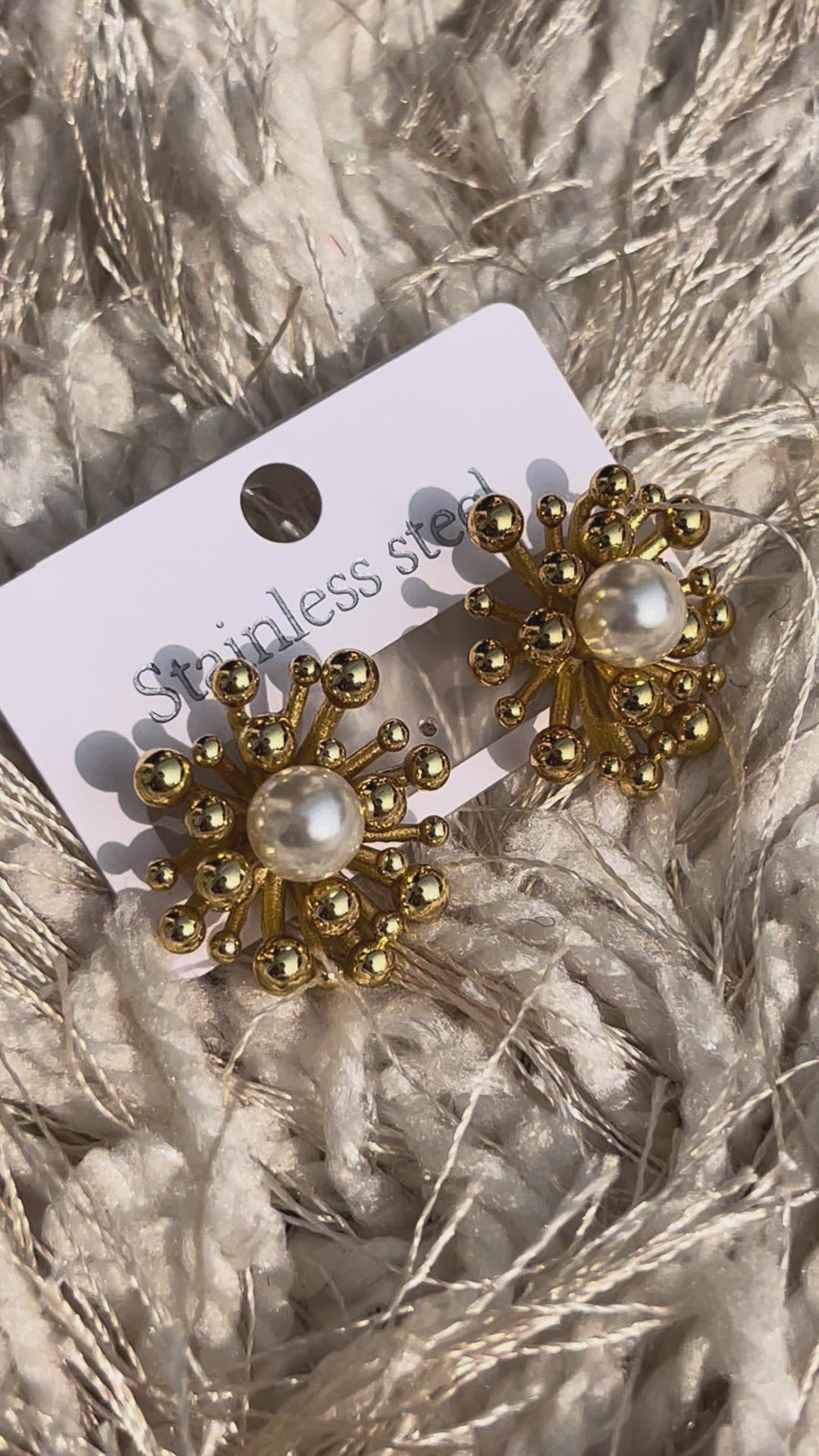 GOLD PLATED EARRINGS